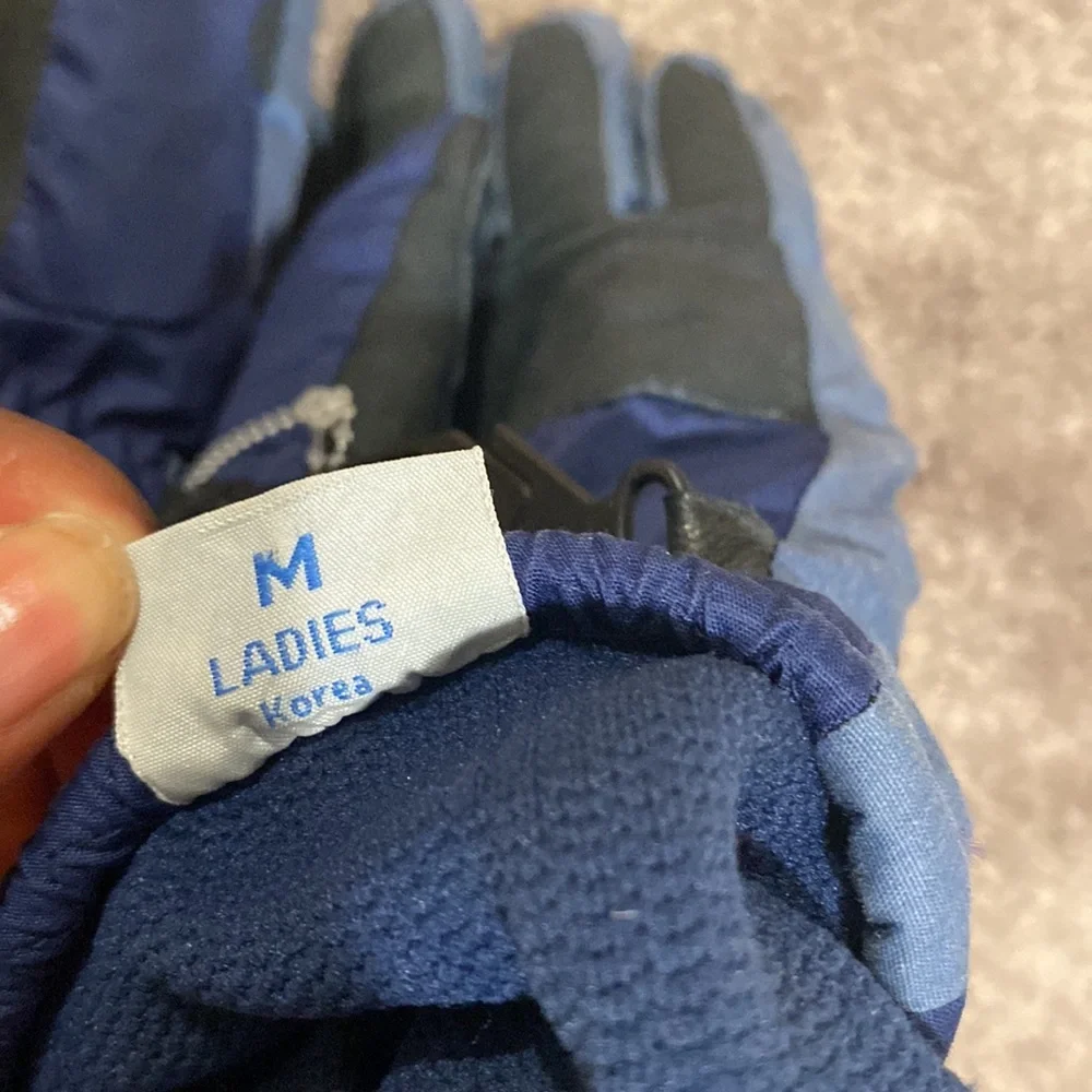 Kombi Blue Winter Ski Gloves SIZE M